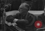 Standbild Präsident Franklin Roosevelt Tuskegee Alabama USA, 1939, aus Sekunde 40 historischem Filmmaterial Videoclip 65675045104