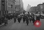 Standbild Works Progress Administration Erweiterung Parade New York City USA, 1937, aus Sekunde 27 historischem Filmmaterial Videoclip 65675045120