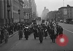 Standbild Works Progress Administration Erweiterung Parade New York City USA, 1937, aus Sekunde 35 historischem Filmmaterial Videoclip 65675045120