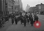 Standbild Works Progress Administration Erweiterung Parade New York City USA, 1937, aus Sekunde 36 historischem Filmmaterial Videoclip 65675045120