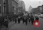 Standbild Works Progress Administration Erweiterung Parade New York City USA, 1937, aus Sekunde 45 historischem Filmmaterial Videoclip 65675045120