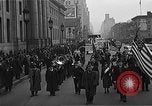 Standbild Works Progress Administration Erweiterung Parade New York City USA, 1937, aus Sekunde 58 historischem Filmmaterial Videoclip 65675045120