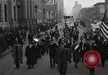 Standbild Works Progress Administration Erweiterung Parade New York City USA, 1937, aus Sekunde 62 historischem Filmmaterial Videoclip 65675045120