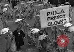 Standbild Mummers Parade United States USA, 1937, aus Sekunde 34 historischem Filmmaterial Videoclip 65675045122