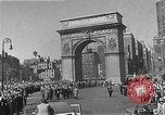 Standbild Wagenkolonne New York United States USA, 1951, aus Sekunde 9 historischem Filmmaterial Videoclip 65675045124