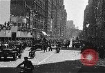 Standbild Wagenkolonne New York United States USA, 1951, aus Sekunde 25 historischem Filmmaterial Videoclip 65675045124