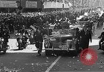 Standbild Wagenkolonne New York United States USA, 1951, aus Sekunde 30 historischem Filmmaterial Videoclip 65675045124