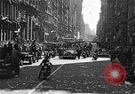 Standbild Wagenkolonne New York United States USA, 1951, aus Sekunde 55 historischem Filmmaterial Videoclip 65675045124