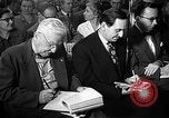 Image of Press corps Washington DC USA, 1950, second 4 stock footage video 65675045129