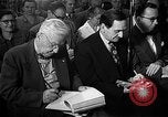 Image of Press corps Washington DC USA, 1950, second 9 stock footage video 65675045129