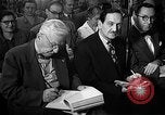 Image of Press corps Washington DC USA, 1950, second 10 stock footage video 65675045129