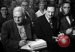 Image of Press corps Washington DC USA, 1950, second 12 stock footage video 65675045129