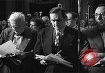 Image of Press corps Washington DC USA, 1950, second 28 stock footage video 65675045129