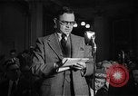 Image of Press corps Washington DC USA, 1950, second 49 stock footage video 65675045129