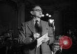 Image of Press corps Washington DC USA, 1950, second 52 stock footage video 65675045129