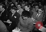 Image of Press corps Washington DC USA, 1950, second 60 stock footage video 65675045129