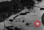 Image of flooded area Netherlands, 1953, second 10 stock footage video 65675045133
