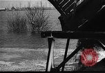 Image of flooded area Netherlands, 1953, second 23 stock footage video 65675045133