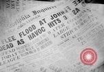 Image of Works Progress Administration flood relief Pennsylvania United States USA, 1936, second 31 stock footage video 65675045141