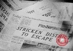 Image of Works Progress Administration flood relief Pennsylvania United States USA, 1936, second 37 stock footage video 65675045141