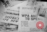 Image of Works Progress Administration flood relief Pennsylvania United States USA, 1936, second 42 stock footage video 65675045141