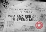 Image of Works Progress Administration flood relief Pennsylvania United States USA, 1936, second 43 stock footage video 65675045141