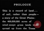 Image terres des plaines United States USA, 1936, de la seconde 55 séquences d'archives historiques vidéo 65675045146