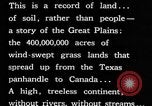 Image terres des plaines United States USA, 1936, de la seconde 61 séquences d'archives historiques vidéo 65675045146