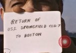 Immagine di USS Springfield CLG-7 Boston Massachusetts USA, 1967, secondo 9 filmato di repertorio 65675045157