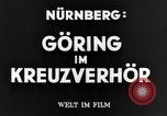 Image of war crimes trials Nuremberg Germany, 1946, second 7 stock footage video 65675045160