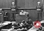 Image of war crimes trials Nuremberg Germany, 1946, second 14 stock footage video 65675045160