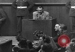 Image of war crimes trials Nuremberg Germany, 1946, second 60 stock footage video 65675045160