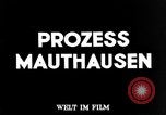 Image of Mauthausen war crimes trial Germany, 1946, second 5 stock footage video 65675045162