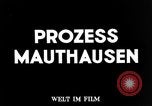 Image of Mauthausen war crimes trial Germany, 1946, second 6 stock footage video 65675045162