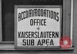 Image of Vogelweh housing area Kaiserslautern Germany, 1955, second 9 stock footage video 65675045168