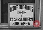 Image of Vogelweh housing area Kaiserslautern Germany, 1955, second 14 stock footage video 65675045168