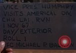 Image Hubert Humphrey Chu Lai Vietnam, 1967, de la seconde 5 séquences d'archives historiques vidéo 65675045176