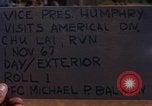 Image Hubert Humphrey Chu Lai Vietnam, 1967, de la seconde 7 séquences d'archives historiques vidéo 65675045176