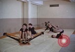 Image of Women exercise in gym Alaska USA, 1960, second 12 stock footage video 65675045187