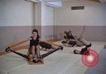 Image of Women exercise in gym Alaska USA, 1960, second 15 stock footage video 65675045187