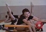 Image of Women exercise in gym Alaska USA, 1960, second 26 stock footage video 65675045187