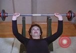 Image of Women exercise in gym Alaska USA, 1960, second 32 stock footage video 65675045187