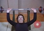 Image of Women exercise in gym Alaska USA, 1960, second 34 stock footage video 65675045187