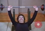 Image of Women exercise in gym Alaska USA, 1960, second 41 stock footage video 65675045187