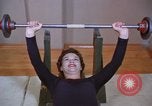 Image of Women exercise in gym Alaska USA, 1960, second 42 stock footage video 65675045187