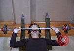 Image of Women exercise in gym Alaska USA, 1960, second 43 stock footage video 65675045187