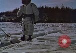 Image of dog sled team Alaska USA, 1960, second 34 stock footage video 65675045190