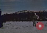 Image of dog sled team Alaska USA, 1960, second 55 stock footage video 65675045190