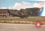 Image of Army UH-1B with red cross Vietnam, 1965, second 1 stock footage video 65675045232