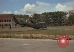 Image of Army UH-1B with red cross Vietnam, 1965, second 5 stock footage video 65675045232
